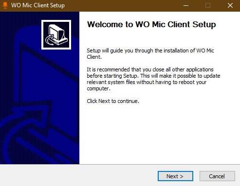wo mic client and driver